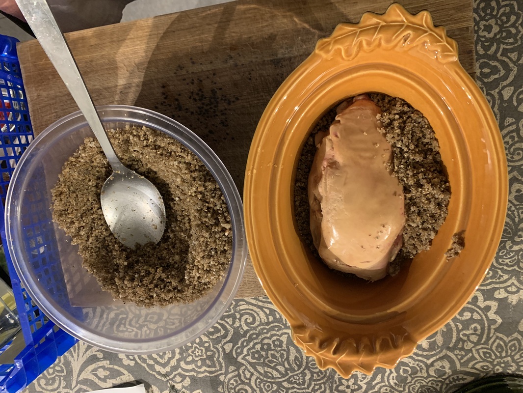Préparation du Foie Gras au Sel